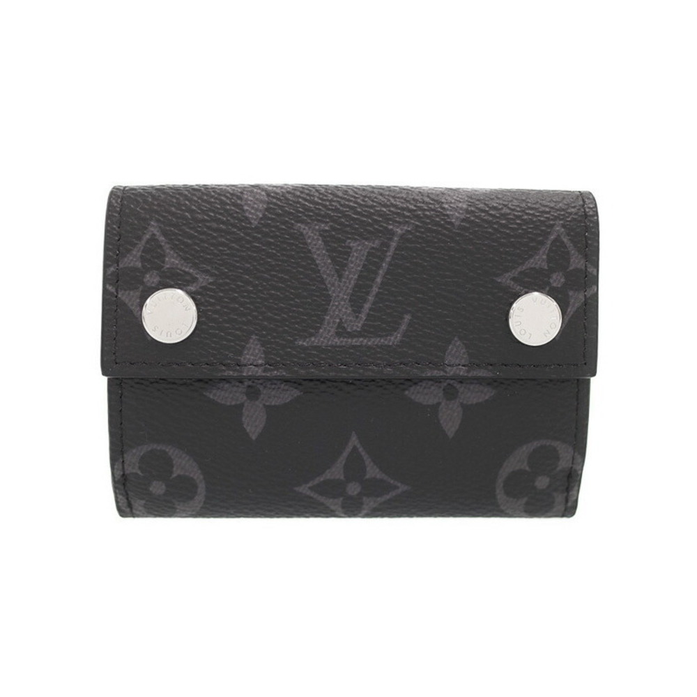 Louis Vuitton Tri Eclipse Monogram Black Wallet D… - image 1